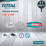 TOTAL THT106126 1/2″ Ratchet Wrench 72T
