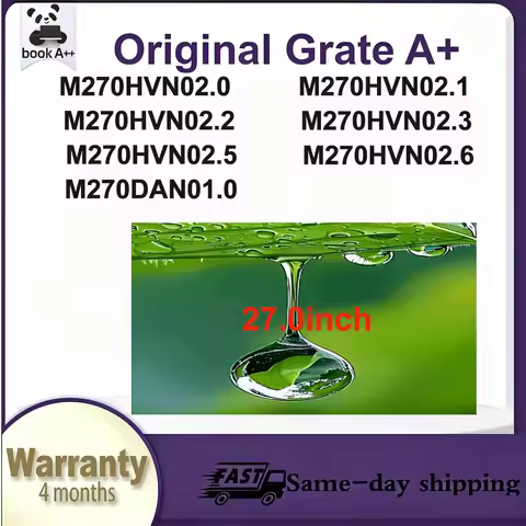 Original New A+27"IPS LCD Screen M270HVN02.0 M270HVN02.1 M270HVN02.2 M270HVN02.3 M270HVN02.5 M270HVN