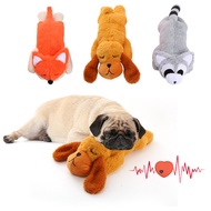 Pet Supplies Large-Scale Dog Plush Toy Heart Simulator Soothing Accompanying Sleep Aid Dog Toy Chew 