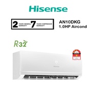 Hisense (1.0HP / 1.5HP/ 2.0HP / 2.5HP) Standard Air Conditioner Non-Inverter Aircond