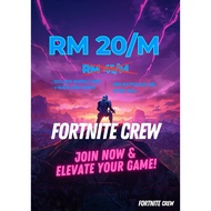 FORTNITE CREW AND VBUCKS
