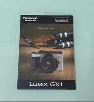95%新/ Panasonic - LUMIX GX1 相機 介紹小册子Catalogue  (全 12 pages)