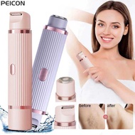 Shaver Women Female Epilator Electric Hair Removal 2 in 1 Woman's Razor for Body Legs Face Mustache 