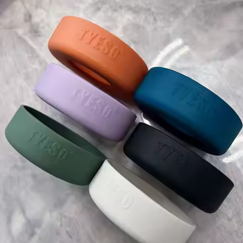 Universal 71-75mm Silicone Coaster Bottom Cover for Tyeso Water Bottle Anti Slip Bottom Sleeve Cover