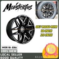 MONSTERIMS RIMS 4X4 4WD MOR-18 ERA ORIGINAL OFF ROAD RIM 4X4 18 INCH 20 INCH 6x139.7 (Set)