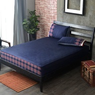 Caliphil頂級精梳美國純棉雙人床包/單人/加大/特大床包/倫敦