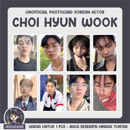 [KOREAN ACTOR] CHOI HYUN WOOK PHOTOCARD UNOFFICIAL Kpop Photocard