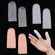 FF 1 Pairs Silicone Gel Tube Bandage Finger Toe Protector Glove Sleeves Pain Relief PH
