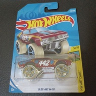 HOT WHEELS OLDS 442 W-30 ART CAR