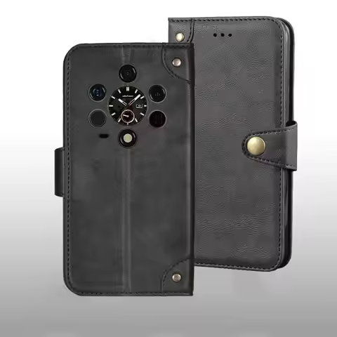 For Ulefone Armor 28 Ultra case Metal Buckle retro Leather Back Case Cover For Ulefone Armor 28 Ultr