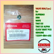 ☜ ♚ VALVE SEAL(1pc.)SUPREMO/XRM / WAVE / TMX155/ TMX125 ALPHA/ BEAT/ CLICK/ PCX( GENUINE 12209-GB4-