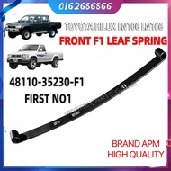 APM TOYOTA HILUX LN106 LN166 FRONT F1 LEAF SPRING 48110-35230-F1 FIRST NO1 SPARE PARTS GIRL KINGKONG