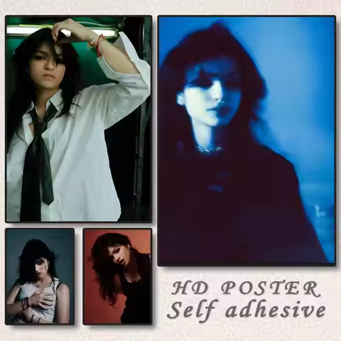 Singer A-Ari Abdul Poster Self-adhesive Art Waterproof Paper Sticker Coffee House Bar Dorm Room Wall