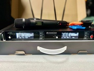 รุ่นใหม่ ไมค์ลอย sennheiser skm9000 mkll รุ่นท๊อป ตูดแดง เพิ่มระบบฟังชั่น3 ระบบ คลื่นใหม่ปรับความถี่