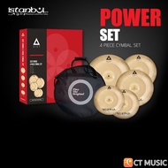 Istanbul Agop Xist Cymbal Set ฉาบชุด แถม Cymbal Bag Agop Xist Natural / Brilliant / Power