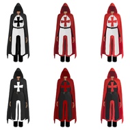 Medieval Crusader Tunic Costume Templar Knight Surcoat Renaissance Chivalric Warrior Hospitaller Kni