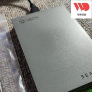 二手XBOX希捷4t移動硬盤PS4 PS5 XSS游戲移動硬盤RGB燈光保一個月