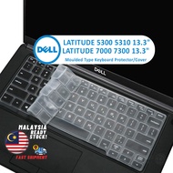 Keyboard Protector Cover for Dell Latitude 5300 5310 laptop and Dell Latitude 7000 7300 13.3-inch Wi