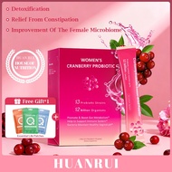 Women's Cranberry Probiotic Powder 15's*5g,13 probiotics,Health Supplements,Improve digestive health