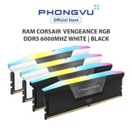 Corsair VENGEANCE RGB desktop RAM 32GB (2x16GB) DDR5 6000MHz -