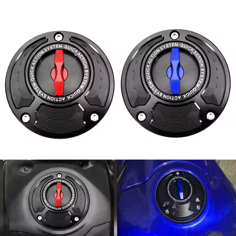 Motorcycle Quick Open Tank Cap For YAMAHA YZF R1 R1M R3 R6 R7 R9 YZF R15 V3 R25 R125 750 FZ6 FZ8 FZR