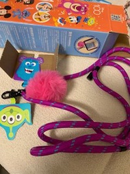 現貨一件Disney 100 Sulley & Alien 電話毛毛三眼仔手機背帶套裝 ) 7-11  casetify同用