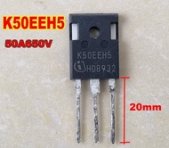 K50EEH5(ขาเดิมเต็มความยาว)  นำเข้าของถอดมือสอง50A 650V IGBT ความถี่สูงสำหรับสวิทชิ่ง-ตู้เชื่อม-อินเวอร์เตอร์