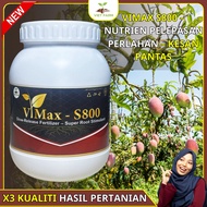 VIMAX S800 - SLOW RELEASE NUTRITION FOR PLANTS - 30G ENOUGH NUTRITION FOR 1 COLLECTION SEASON