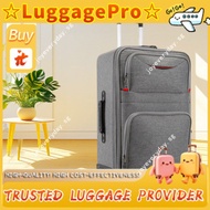 【Bags & Luggage Pro】 Durable Oxford cloth luggage suitcase for men, password lock, universal wheels,
