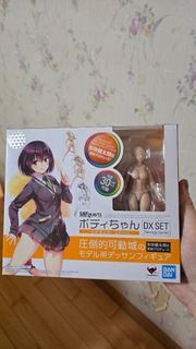  Bandai s.h.figuarts 女性素體 矢吹健太朗 Edition DX 套裝 (淺橙色Ver) SHF Body-chan -Kentaro Yabuki- Edition DX Set