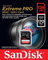 SANDISK EXTREME PRO SD 128GB 170MB/S