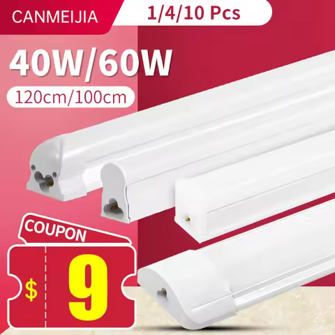 120cm Led Tube Light T5 T8 For Home 110V 220V Led Lamp Tube Bar 40W 60W 4ft Led Tube light 1200mm /1