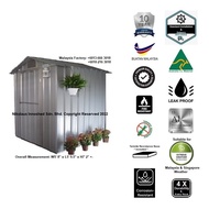 [INSTALLATION] Australia Brand Material / Aluminium Shed / Garden Shed / Outdoor Storage / Setor Lam