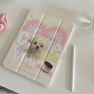 Pink Puppy iPad 7/8/9 Generation Protective Case 11 Inch Tablet Protective Case 30% Off Air4/Air5/Pr
