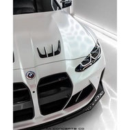 BMW G80 M3/G82 M4 ARASPEED Carbon Fiber Hood Trim Spoiler