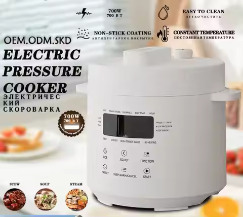 Hot Sale Pressure Cooker Electric High Quality 2l Electric Pressure Cooker Slow Cooker Multifunction