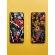 For Vivo iQOO 12/11 Pro Phone Case Gundam Illustration Cool 11s/10/10 Pro Protective Cover Original 