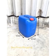 Tong Plastik Air  20Liter /Minyak /Sabun /Plastic Contanier Water 20Liter /Bekas Tong (READY STOCK)