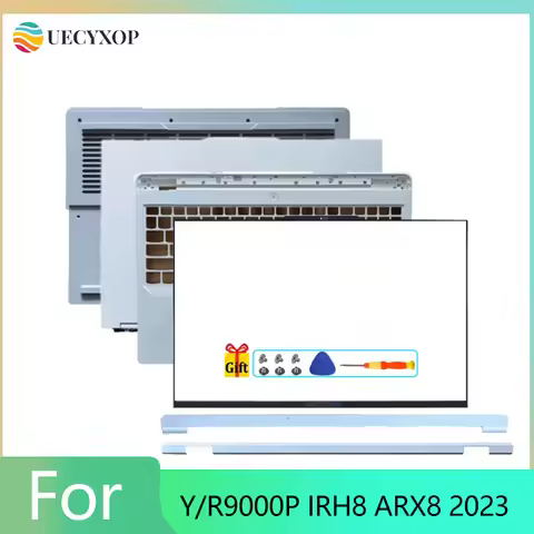 Replace Laptop Case For Y/R9000P IRH8 ARX8 2023 LCD Back Cover Front Bezel Palmrest Laptop replace c