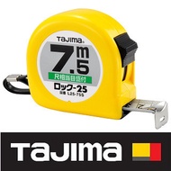 日本 田島Tajima 7.5米 x 25mm/ 台尺捲尺 L25-75SBL｜045001350101