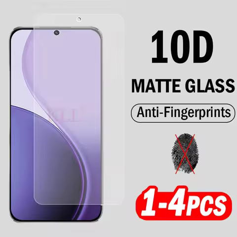 Anti-Glare Matte Tempered Glass For OPPO Reno14 13 FS 12 11 F 5G 4G Screen Protectors Reno 8 Pro+ 7 