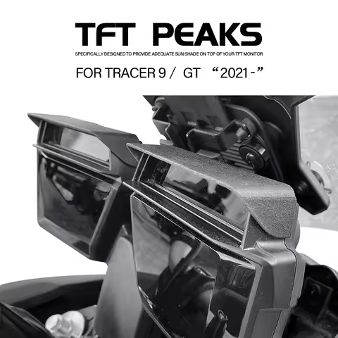TFT Peaks ABS plastic Instrument Hat Sun Visor Meter Cover Guard Accessories For Yamaha Tracer 9 Tra