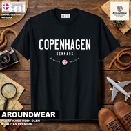 T-SHIRT BY DENMARK 4, WEAR STATETAG ASAL DENMARK PREMIUM SOUVENIR MATERIAL GIFT