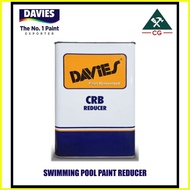 ㍿ ✸ ◊ DAVIES Swimming Pool Paint and Reducer 4 liters