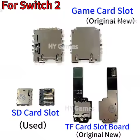 For Switch 2 NS2 Console Game Card Slot for Switch2 SD/TF Card Slot PCB Reader Board Socket Memory M