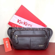 Kickers Waist Bag Chest Bag Original Genuine Leather Male Female Unisex 78648 78649 78475