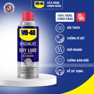 Chai Xịt Dầu Bôi Trơn Khô WD 40 Dry Lube Chống Rỉ Tẩy Rỉ Sét Bảo Dưỡng Xe Chính Hãng 360ml