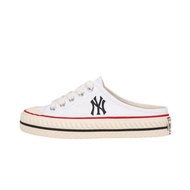 （ของแท้อย่างเป็นทางการ） MLB NY Play Ball origin Mule YorK Yankees Shoes Mens and Womens Canvas Shoes 3AMUUA11N รองเท้าวิ่ง รองเท้าลำลอง รองเท้าผ้าใบ 3 year warranty
