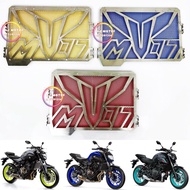 YAMAHA MT07 V1 V2 V3 2017-2023 RADIATOR COVER COOLANT NET TANK GUARD ENGINE CRASH BAR FRAME SLIDER A