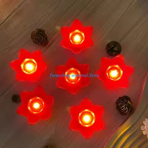 Y5GD LED Flower Light With realistic Dancing Effect For Wedding Home Decoration And Spiritual Altar